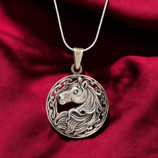 Horse Emblem Pendant