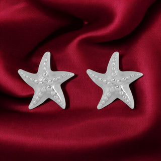 Shimmering Starfish Studs