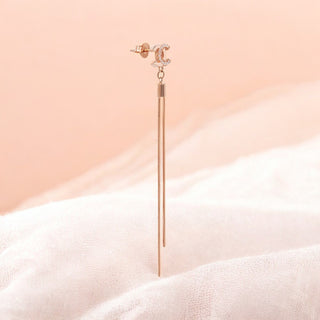 Dual Chain Drop Earrings