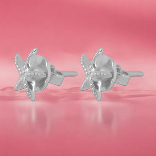 Shimmering Starfish Studs