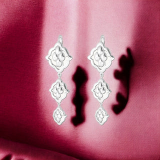 Shimmering Sliver Drops