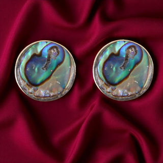 Amorphous Colourful Round Studs