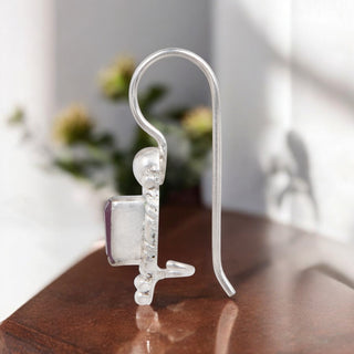 Gemstone Hanger Earrings