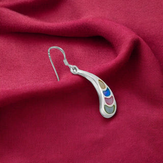 ⁠Multi Coloured Inward Curve Hangings