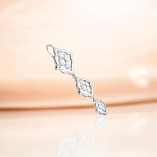 Shimmering Sliver Drops