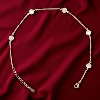 Rose Gold Alternate Studded Pieces