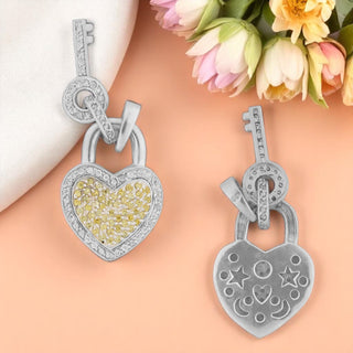 Key and studded lock