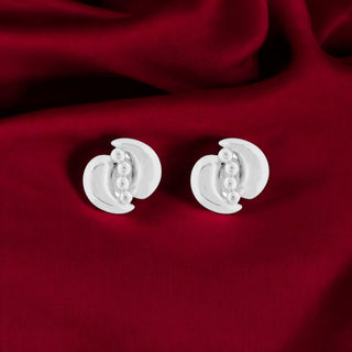 Half Moonbeam Studs