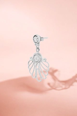 Floral Dangle Earrings