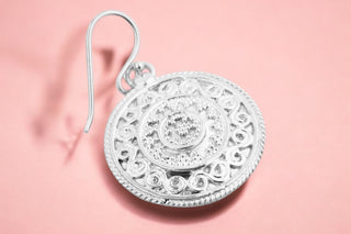 Floral Orbit Earrings