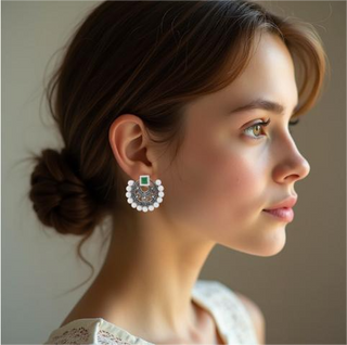 Luminous Gemstone Oval Pearls