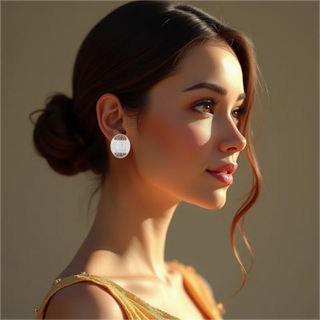 Oval Oasis Studs