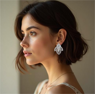 Clock Wheel Earrings