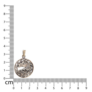 Horse Emblem Pendant